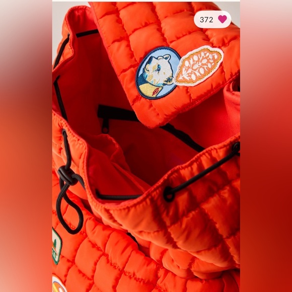 Free People movement quilted hiker patch backpack fire starter $128 main image 4